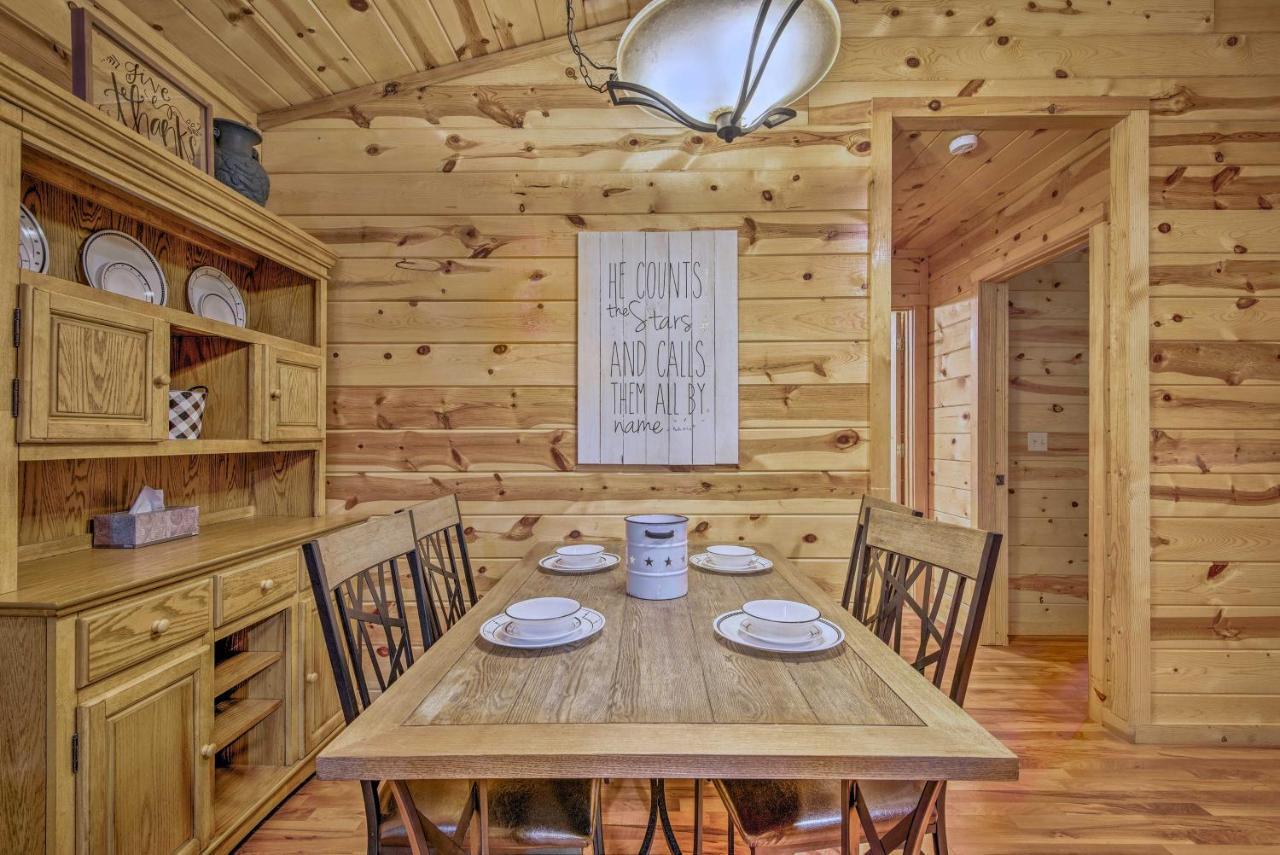 Broken Bow Starlight Cabin With Private Hot Tub! Exterior foto