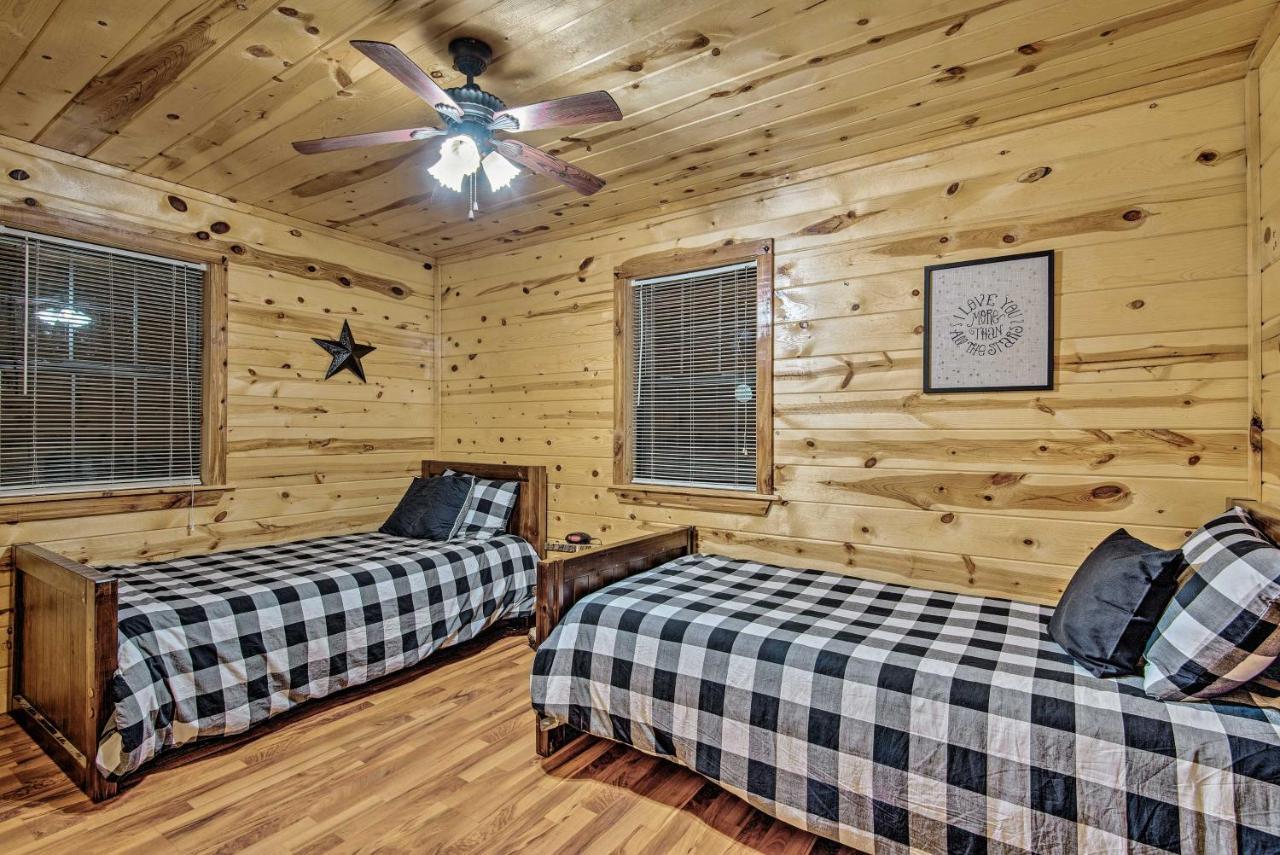 Broken Bow Starlight Cabin With Private Hot Tub! Exterior foto