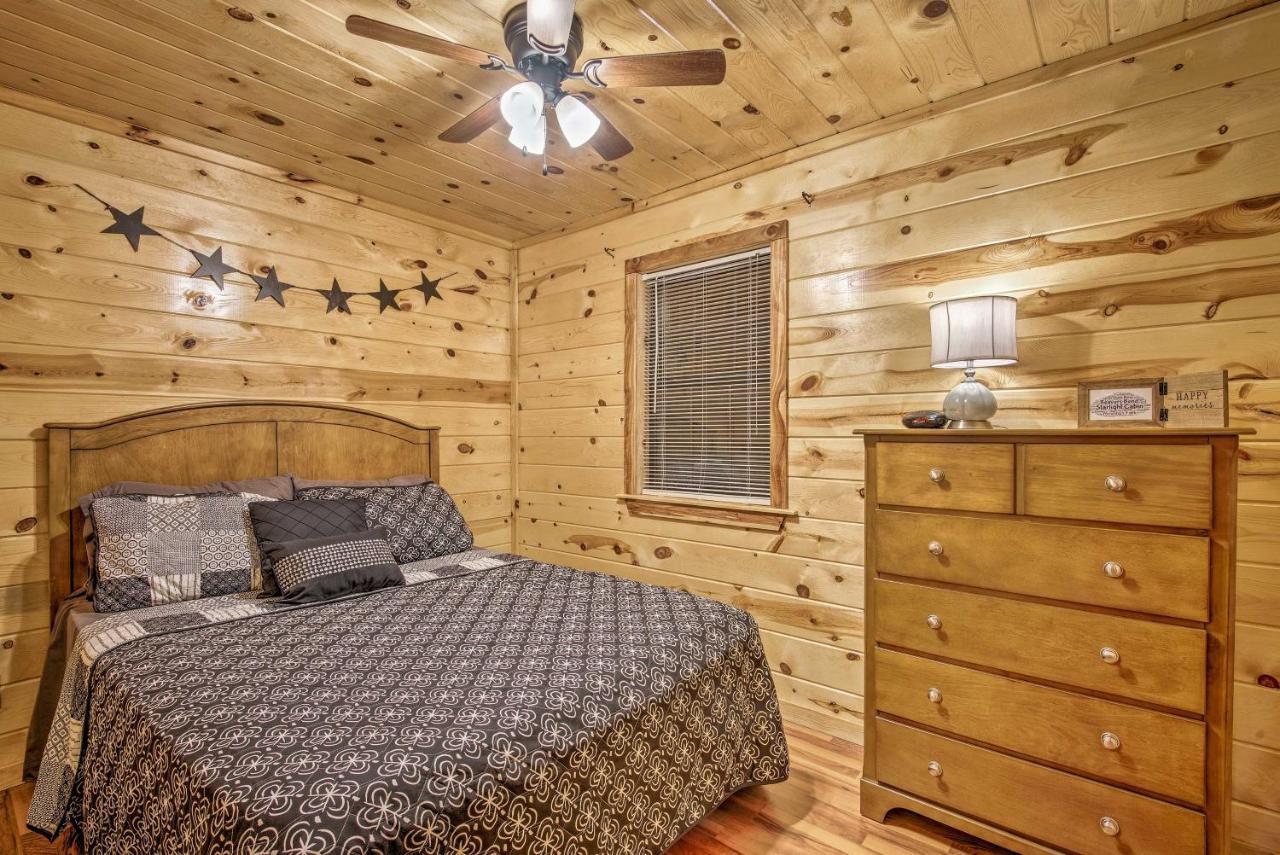 Broken Bow Starlight Cabin With Private Hot Tub! Exterior foto