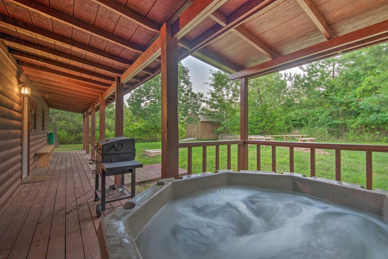 Broken Bow Starlight Cabin With Private Hot Tub! Exterior foto
